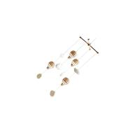 EIOLWJIEO Crib Mobile Rattan Hot Air Balloon and Pendant Cloud Ornament Adding Unique to Home Early Childhood Decor Education Photography Supplies Girls Boy Newborn
