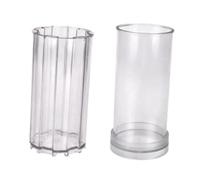 EIOLWJIEO Discover Joy of Crafting Elegant Candles with DIY Candle Model Craft Model Candles Made Can Serve As Beautiful Decorations for Occasions Like Christmas, Clear, 7x15.6cm