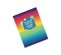 EIOLWJIEO DMC Diamonds Color Card Chart Booklet Guide To Multicolored Creativity Using Coated Paper Wide Application