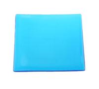 EIOLWJIEO Gel Cushion Motorcycle Seat Pad Soft Comfortable Cooling Fabric With Shock Absorption Mats Any Seating Style Motorcycle Motor Bike Motorbike Scooter Fabric, Blue, 25x25x2cm