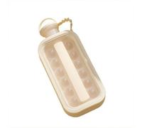 EIOLWJIEO Gold Rimmed Plastic Cups With Silicone Ice Ball Maker,white | Combine Elegance With Functionality By Using These Cups Alongside Ice Ball Maker For Refreshing Drinks