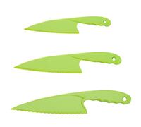 EIOLWJIEO Kids Cooking Sets Real Plastic Safe Chef Set Bread Salad Lettuce Versatile Comfortable Dishes Ergonomic Handles, type 2