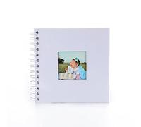 EIOLWJIEO Photo Album Kindergarten Paper Baby Children Inner Page Picture Holder Storage Book Household School Notebook Graffiti, White