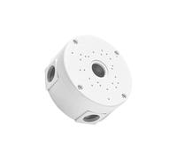 EIOLWJIEO Versatile Outdoor Camera Junction Mounting Box Built With Junction Box Features Enhances Security And Protects Equipment Securely Outdoor Camera Mounting Practical, White, 11.8x11.8x5.3cm