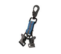 EIOLWJIEO Work Glove Holder Clip With Quick Release Feature For Firefighter Turnout Gear Trustworthy And Reliable Solution Work Glove Holder Clip For First Responder Sturdy, Blue, total length 18cm