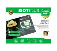 EIOTCLUB eSIM Card for Unlocked iPhone & Android Phones Global eSIM Adapter