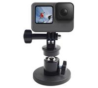 EIOYUMY Magnetic Camera Mount for GoPro Hero, Insta360, DJI Osmo Action, Super Suction Base with Detachable Rotating Ball Head, Can be Attached to Steel or Other Magnetic Surfaces