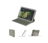 EIP Magnetix Lite Keyboard Case for Google Pixel Tablet 11 inch (2025), Light-Weight Detachable Magnetic Keyboard with Pen Slot, Docking-Friendly Case Cover, 7-Color Backlit, Gemini Key, UK Layout