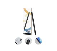eiP Pencil 2 Precise 0.1mm 2X Durable Tips Palm Rejection Stylus iPad Pro, Air, Mini, Black