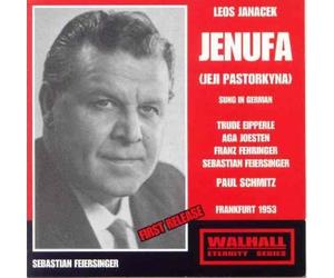 Eipperle / Joesten / Fehringer / Feiersinger / Schmitz - Janacek - Jenufa (Frankfurt 1953 Schmitz)
