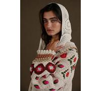 Eira Crochet Balabonnet at Free People in Ivory - female