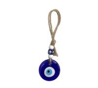 EIROVYA Turkish Blue Eye Evil Eye Amulet Wall Hanging 5 cm, Blue Eyes, Talisman Lucky Charm, Evil Eye Ornament Amulet Decoration Home Decor Protection Blessing Charm Home Pendant