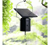 Eiryhope Solar Powered Wind Spinner Motor, Revolving Hanging Display Wind Spinners Windchime Suncatchers Ornaments, Rotating for Patio Lawn Garden Decoration Outdoor Decor