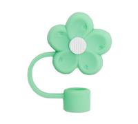 EIRZNGXQ Straw Cover for Stanley Cup, Cute Straw Topper for Stanley Cup Accessories,10mm/0.4in Silicone Flower Straw Covers Caps Toppers, Dust-Proof Reusable Straw Cover Cap