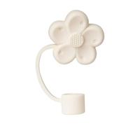 EIRZNGXQ Straw Cover for Stanley Cup, Cute Straw Topper for Stanley Cup Accessories,10mm/0.4in Silicone Flower Straw Covers Caps Toppers, Dust-Proof Reusable Straw Cover Cap