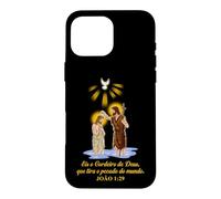 Eis o Cordeiro de Deus Joao 1:29. Portuguese version Case for iPhone 16 Pro Max