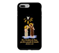 Eis o Cordeiro de Deus Joao 1:29. Portuguese version Case for iPhone 7 Plus/8 Plus