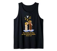 EIS o Cordeiro de Deus Joao 1:29. Portuguese Version Tank Top