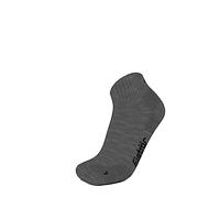 Eisbär 17642#1203F39 MID TREKKING LOW DX+SX Socks Unisex GREYMEL/BLACK Size 35-38