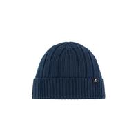 Eisbär Ayo Men's Beanie Hat Blue - Merino Beanie for Men - with Fleece Winter Hat Protects Against Cold and Wind - Fisherman Beanie Docker Trawler Hood from Austria