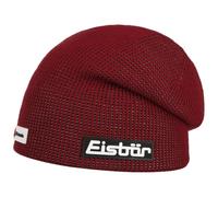 Eisbär Fly RL Ski Austria Merino Beanie Hat Knit Winter (One Size - red)