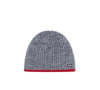 Eisbär Men's Rene Merino Winter Hat with Fleece Protects Against Cold and Wind - Knitted Hat Warm Beanie Soft Comfortable Men's Hat Hood from Austria, gray, One Size