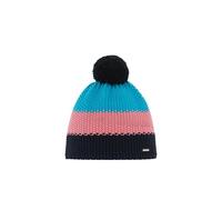 Eisbär Men's Star Pompom Hat SP, Black Blue Strawberry Mugoaz, One Size