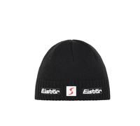 Eisbär Trop Skipool Knit Beanie Hat Merino Wool (One Size - Black)