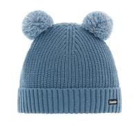 Eisbar Ponti Pompon Kids Regular Fit Insulated Beanie - Two Wool Pompons, Full Fleece Lining, Warm