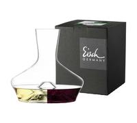 EISCH Sky Decanter with No Drop Effect, Decanter with SensisPlus Ventilation Technology, Ideal for 0.75 L and 1.5 L Wines, Handmade Wine Decanter in Gift Box, Crystal Glass, Clear
