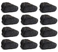 Eisco 12PK Raw Lodestone, Mineral Specimens - Approx. 1 - Geologist Selected & Hand Processed - Great for Science Classrooms - Class Pack - Labs