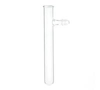 Eisco Labs - 125x16mm Borosilicate Glass Test Tube with Side Arm - Lab Equipment for Gas Collection, Distillation, and Chemical Reactions - Durable and Easy to Clean