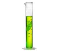 Eisco Polypropylene Graduated Measuring Cylinder - 2000ml | Hexagonal Base | Class B Tolerance | Easy to Read Measurements | Raised Graduations Marked Every 200ml | Durable Labware