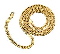 Eisdespie Gold Necklace Chain,Lightweight Trendy Tarnish Resistant | Women Men Thick Gold Chain | for Daily Party Dating Business Special Occasion Birthday Valentines