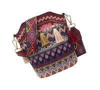 Eisdespie Women's Shoulder Bag, Ethnic Tribal Pattern, Traditional Shoulder Bag, Shopper for Work, Travel, Leisure, Mobile Phone Women's Bag, b, Siehe Beschreibung