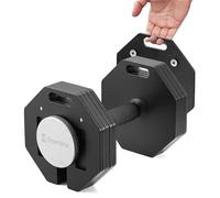 Eisenlink Adjustable Dumbbell 20kg Weight Set - Octagonal Dumbbell Set with Anti-slip Handle 2kg Increments Innovative Easy Safe Locking Mechanism for Home Gym Fitness