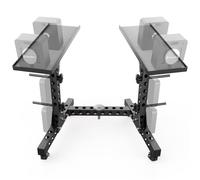 Eisenlink Adjustable Dumbbell Rack & Weight Rack, Holds 200kg, Space Saving Design for Home Gym Organization