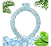 Eishalsring, Tragable Kühlpackung, Wiederverwendbares Eisbeutelrohr - TPU+-Kühlring Ø150 mm mit 185 mm Länge & 145 g Gewicht für langanhaltende Erfrischung - Ideal zur Linderung von Hitzestress