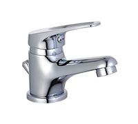EISL NI075SCR Speed Bathroom Mixer Waste-Extra Space Saving Tap-Ideal for Small Sinks-Chrome, 10,3cm