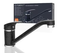 EISL NI182SMCR Single-Lever Sink Mixer Tap Granite Black