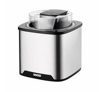 Unold Ice Cream Maker Gelato 48855 - Stainless Steel Design - 1.5L Capacity - Digital Controls - Sorbet & Frozen Yogurt Machine