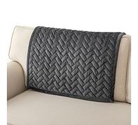 Eismodra Couch Cover,Sectional Couch Covers,Sofa Covers for 3 Cushion Couch,Anti-Slip Sofa Slipcovers for Dogs Cats Kids Loveseat Recliner L Shaped Armrest Backrest,Dark Gray 36''x36''(Only 1 Piece)