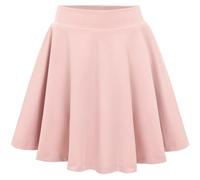 Eisnnu Girls Tennis Skirt Sports Skirt with Built-in Shorts Kids Teen Girls High Elastic Waist A Line Stretchy School Skirt (UK, Age, 12 Years, 14 Years, Regular, M, Pink)