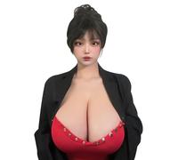 eisoicuweer - Silicone fake breasts for sicone breasts, fake breast shapes, Caucasian, Silicone H plus size