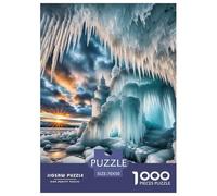 Eisriesenwelt Ice Cave 1000 Pieces Premium Jigsaw Building Age 12+ Cool Collage Effect, Home Decoration, Educational, Challenging Puzzle Games 70x50cm/1000pcs