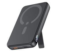 Eissix Power Bank, Compatible with Magsafe PowerBank 12000 mAh, PD 22.5 W USB-A Output, Wireless Portable Charger with Type C Input and Output, LED Display for iPhone 15/14/13/12/Pro/Pro Max