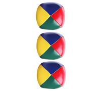 Eiswayla Set of 3 Soft Juggling Balls - Multi Coloured Durable Juggling Set for Beginners & Adults, Easy Grip for Skill Development, for Secret Santa, Birthday & Party Games