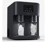 Klarstein 1.8L Small Ice Maker Machine, Counter Top Ice Machine For Home and Kitchen, Fast Operation, 15 kg of Crushed and Bullet Ice, Touch Controls, Easy To Clean Countertop Ice Cube Maker Machine