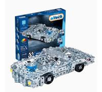 Eitech 00234 Metal Construction Kit - Speed Racer Model 5, 590 Components, Model Car Kit, DIY Learning Toy, Racing Car Approx. 22 cm, Professional Construction Toy for Children from 8 Years