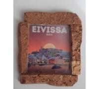 Eivissa ibiza fridge magnet handmade travel holidays city Souvenir Fridge Magnet 5x6 Cm APPROX gift ideas